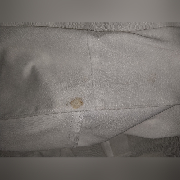 Blondie Nights by Stacy Sklar Navy Blue/ White Tulle Halter Formal Dress Size 7 - Picture 16 of 16